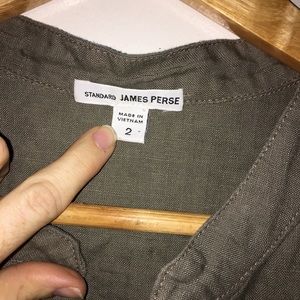 James Peres drawstring dress